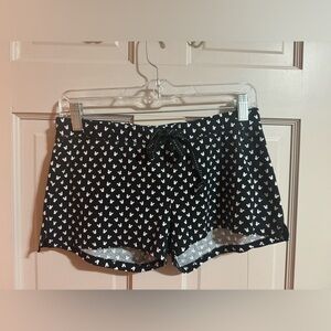 Womens H & M Disney Lounge Shorts Mickey Mouse Size Small